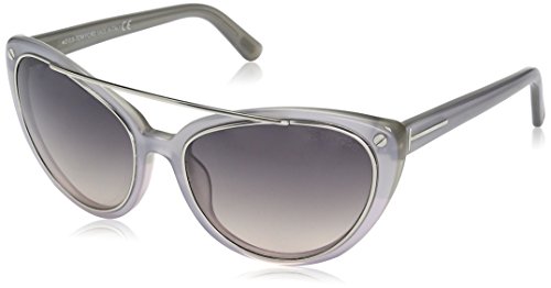 Tom Ford Gafas de Sol FT-EDITA 0384S-80B (58 mm) Transparente