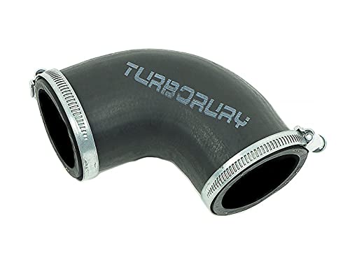 TURBORURY Compatible/repuesto para manguera de intercooler Turbo Ford Fiesta Focus Transit Connect 1229491 XS4Q-6K683-FA XS4Q-6K683-AB XS4Q-6K683-AA