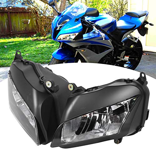 Un par de faros delanteros de motocicleta montaje izquierda+derecha lente de carcasa para Honda CBR 600RR 07‑10