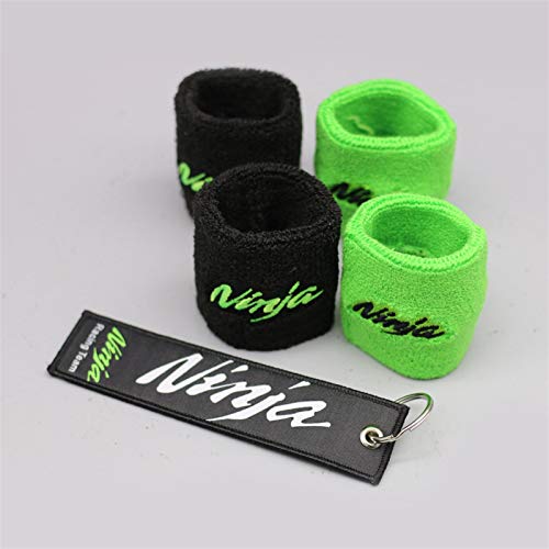 Universal Motorcycle Freno de líquido Embrague Tanque de Embrague Taza de Aceite Calcetines para Kawasaki Ninja 250R ZZR600 ZX6R ZX636R ZX9R (Color : Green)