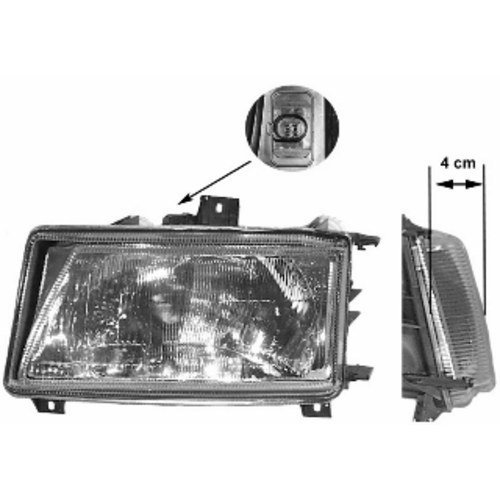 Van Wezel 4916962 Faros Delanteros para Automóviles