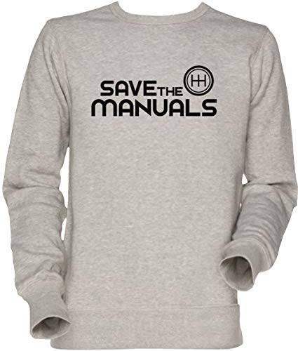 Vendax Save The ManualsUnisexo Sudadera Gris