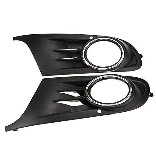 XKCCHW Accesorios para el Cuerpo Parrillas del radiador para VW para Golf MK6 Parachoques Delanteros Faros Rejilla Parrilla Banda de Malla Luces antiniebla Lámpara Parrilla Cubierta de Rejilla ABS