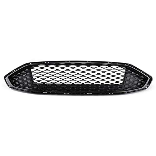 XKCCHW Rejilla de Entrada de Aire Delantera ABS, Rejilla de Panal de Abeja para radiador de Coche, Compatible con Accesorios modificados de Coche Ford Fusion Modelo 2017 2018