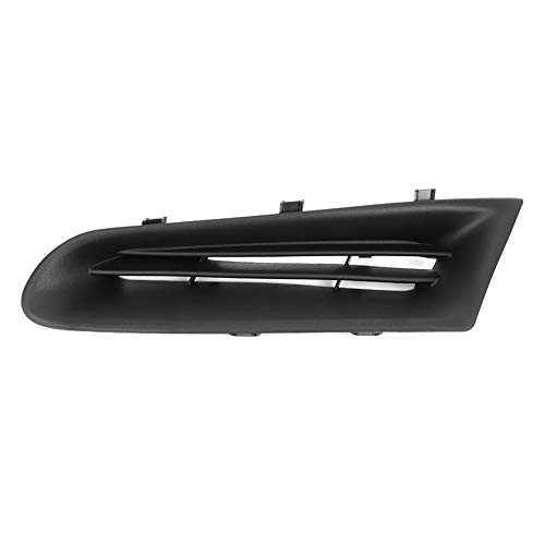 Yctze Parrilla del parachoques delantero, 7701208684 Accesorio de la cubierta del parachoques delantero izquierdo, rejillas automotrices de repuesto para Renault Clio MK3 2005-2009