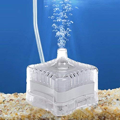 Yosoo Aquarium Pez Tank Mini Super Neumático Bioquímico Activado Filtro de Carbón (Blanco)