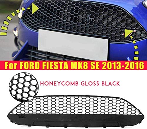 ZFXNB Abs Parrilla Delantera para Ford para Fiesta Mk8 Se 2013 2014 2015 2016 Accesorios De Rejilla De Rejilla De Malla