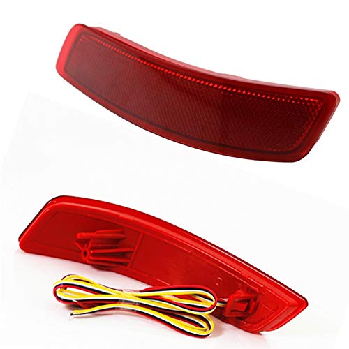 ZhengELE 2pcs Luces traseras for Toyota Corolla 2014 2015 2016 Led Tope Posterior de reflectores LED de luz de señal de Vuelta la luz de Freno Faros de Niebla (Color : Red, Emitting Color : Red)