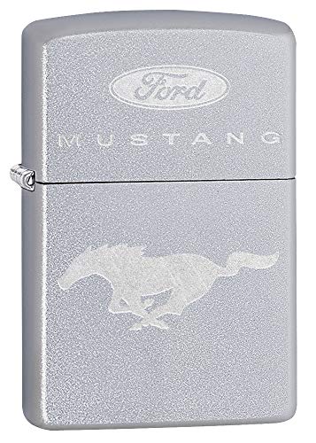 Zippo Ford Mustang 205-Zippo Collection 2019-60004198-42,95 € - Mechero, Color Plateado