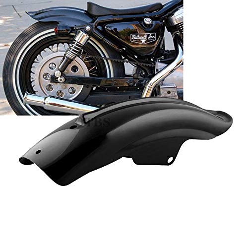 1PCS Negro plástico Trasero de la Motocicleta Defensa de los Guardabarros for Harley Sportster Solo Bobber Chopper Cafe Racer 883 883R 1200 1994-2003 Guardabarros para Motocicleta