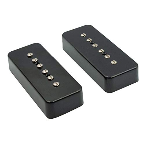 2 Piezas Warman Bass Stealth Pickup Power House Black Bass Humbucker Caja De Jabón