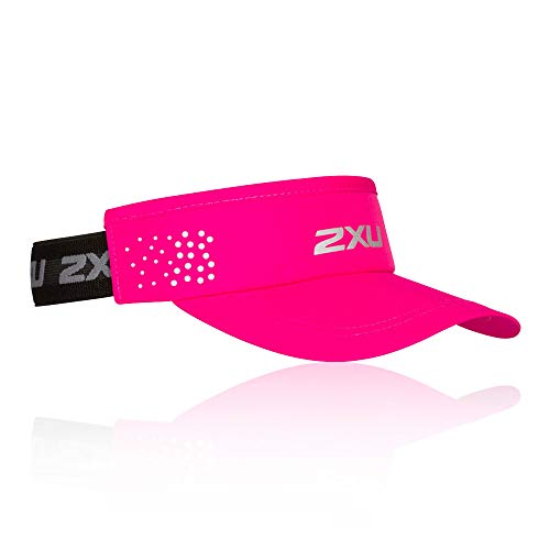 2XU Performance Visor Virtual Pink, Unisex Adulto, Rosa, Estandar