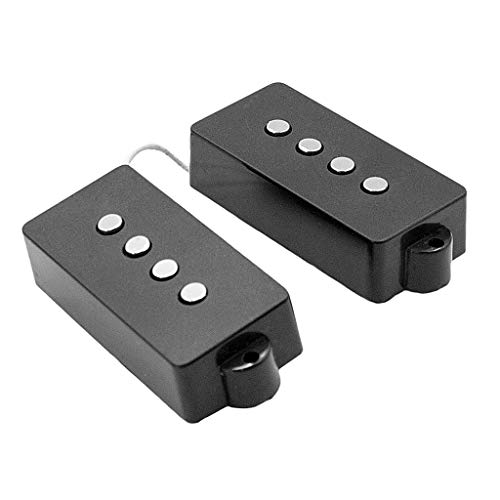 2xWarman Bass Stealth Pickup Power House Noiseless 4 Cuerdas Humbucker Pickup