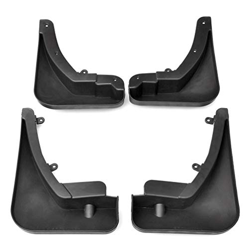 4Pcs Coche Delanteras Traseras Protectores Guardabarros, para Peugeot 5008 2017-2019 Faldillas Antibarro Fender Aletas Barro, Anti Suciedad Proteccion Styling Accessories