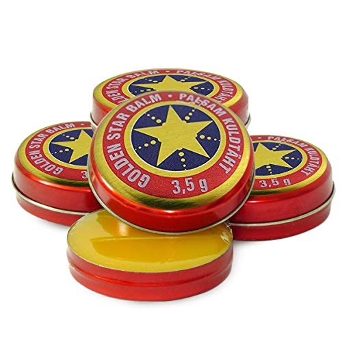 4x 3,5g Golden Star bálsamo estrella dorada