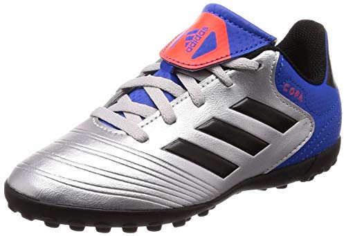 adidas Copa Tango 18.4 TF J, Botas de fútbol Unisex niño, Multicolor (Plamet/Negbás/Fooblu 000), 37 1/3 EU