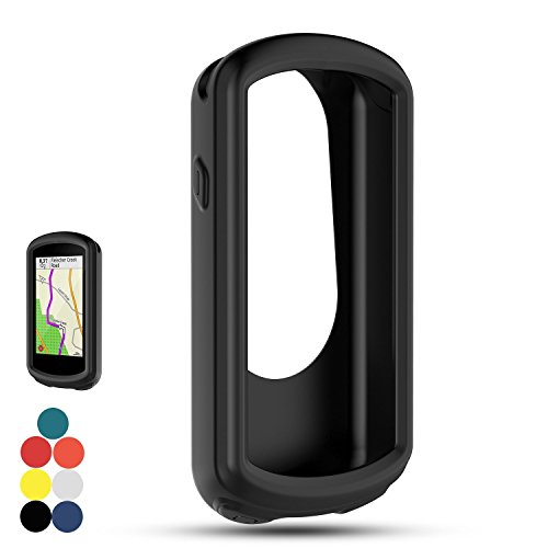 AIOIA Cubierta Protectora para Garmin Edge 1030, Funda de Piel de Silicona para Garmin Edge 1030 GPS Bike Computer con Protector.