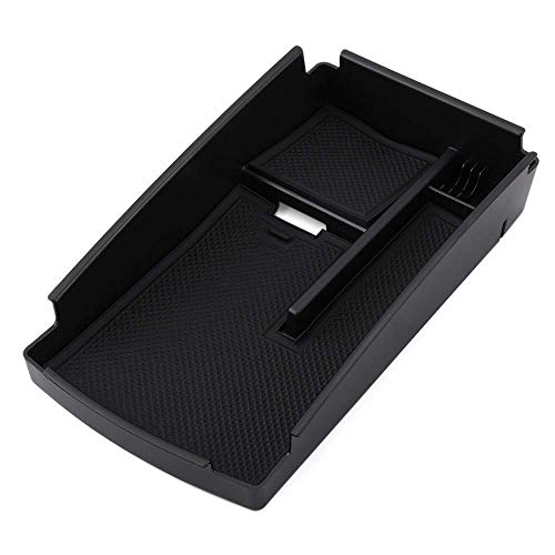 Ajuste actualizado para VW Volkswagen CC Passat B6 B7 2006 – 2015 caja de almacenamiento central reposabrazos, soporte para guantera, organizador de contenedor de coche, organizador de guantera.