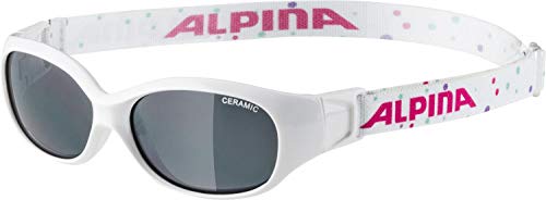 ALPINA Sports FLEXXY Kids Gafas Deportivas, Unisex niños, Blanco, Talla única