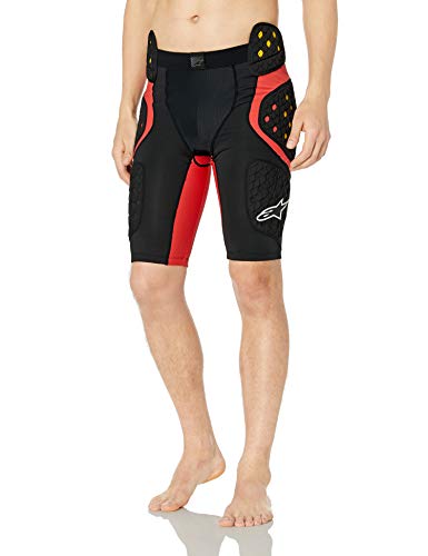 Alpinestars Bionic Pro Shorts Bionic Pro para Hombre, Hombre, 1657819, Negro y Rojo, S