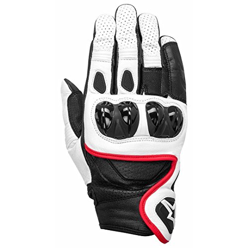 Alpinestars Celer X-Trafit - Guantes de Gore-Tex (talla XL), color blanco, negro y rojo