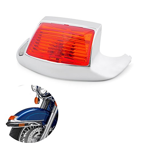 Areyourshop - Guardabarros trasero para Davidson Road King FLHR Classic, color rojo