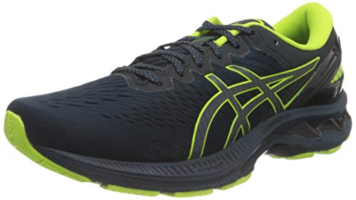 Asics Gel-Kayano 27, Road Running Shoe Hombre, French Blue/Lite-Show, 45 EU