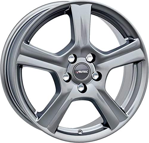 Autec - Llantas Ionik 7.0x17 ET50 5x108 SIL para Ford C-MAX Focus Galaxy Kuga Mondeo S-MAX Tourneo Connect Transit