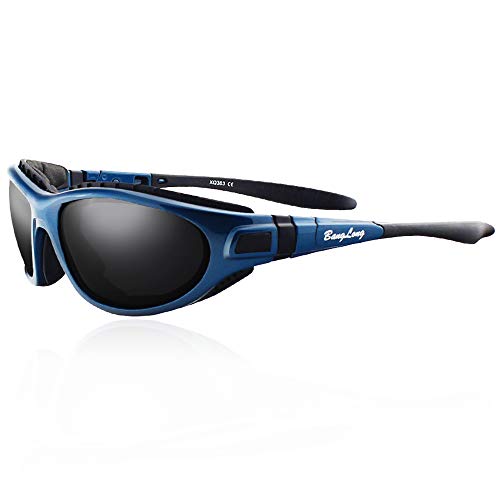 BangLong Gafas deportivas polarizadas con protección UV400, gafas de ciclismo, mujeres, hombres, para deportes al aire libre, anticolisión, antivaho, ciclismo, motociclismo