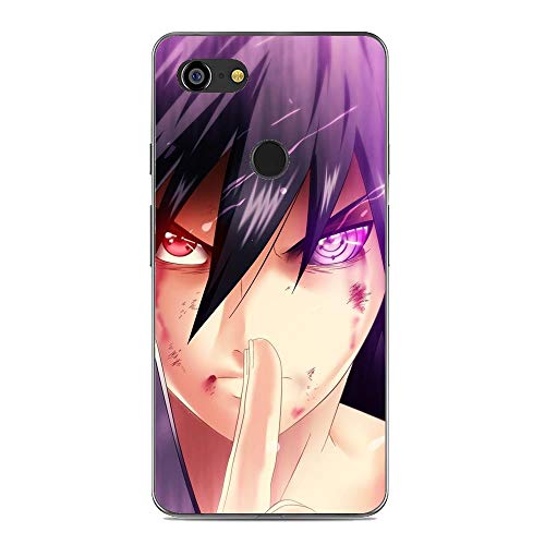 BEPOWER Funda Google Pixel 3XL,Funda TPU Gel Transparente Suave Ultra Fina Protecci¨®n para Google Pixel 3XL-Naruto 12