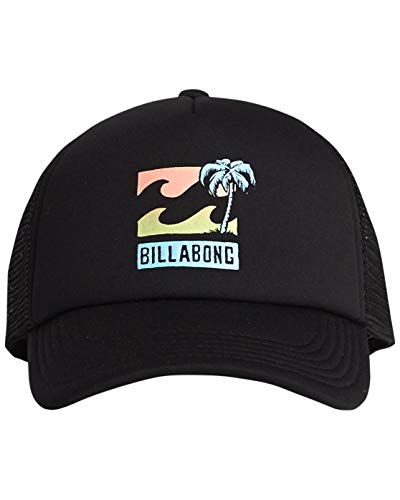 BILLABONG - Bbtv Gorra de Visera Curvada para Niño, Negro, Talla única