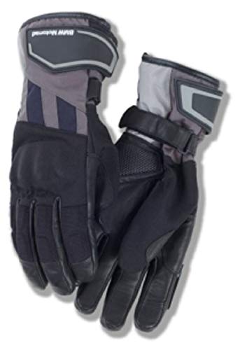 BMW Guantes para motocicleta GS Dry para hombre, color negro y azul, talla 8-8,5