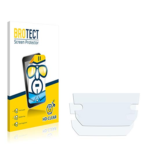 BROTECT Protector Pantalla Compatible con Seat Ibiza Media System Plus 8" Protector Transparente (2 Unidades) Anti-Huellas