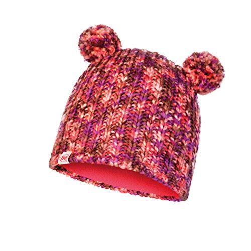 Buff Lera Gorro Tricot Y Polar Junior, Niñas, Camelia Pink, Talla única