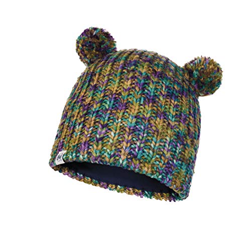 Buff Lera Gorro Tricot Y Polar Junior, Unisex niños, Turquoise, Talla única