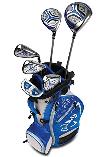 Callaway Golf 2018 Xj Junior Set, Level 2, 6 Piece Set, Right Hand, Blue