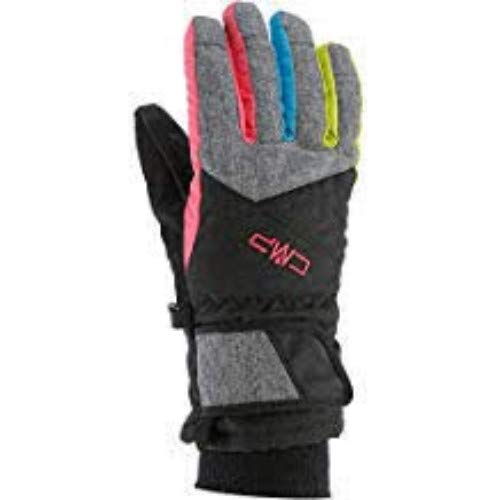 CMP Guantes 3M Thinsulate 3.000 6524827J, Unisex niños, Nero-B.Jewel-Strawberry, 5