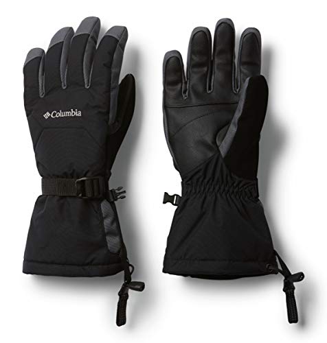 Columbia Guantes para hombre, M Whirlibird Glove, Nailon, Negro, Talla M, 1827671