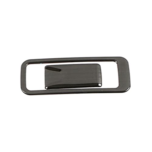 CoyiL Fit For Hyundai Creta IX25 2020 Guantera Caja de almacenamiento de guantera Ajustar el botón de la cubierta Trim Acero Inoxidable Interior Molding Sticker (negro)