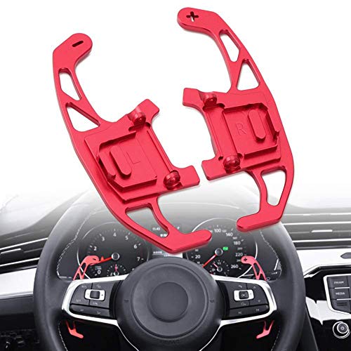 Dequate 2 Pcs Extensiones De Levas - para Golf GTI R GTD GTE MK7 7 Polo GTI Scirocco 2014-2019, Steering Wheel Dsg Paddle Levas Shifter Extensions (1 Par)