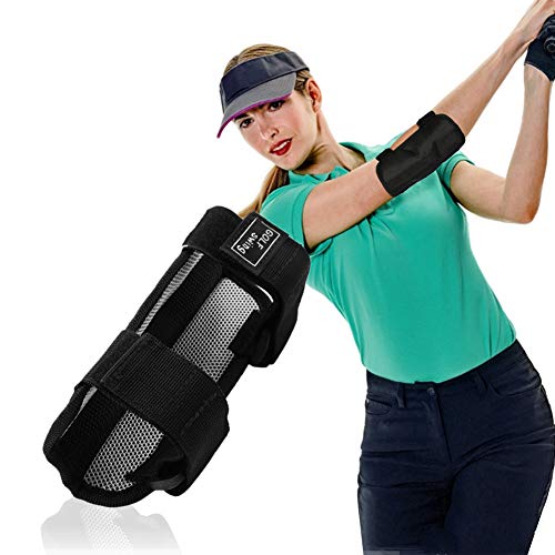 Dioche Entrenador de Swing de Golf, Práctica Recta Golf Swing Trainer Herramienta de Corrección de Swing de Alarma de Codo para la Corrección de la Postura de Golf