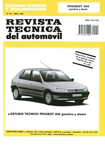 Documentación técnica RTA 26 PEUGEOT 306 (1994 -2000) - Gazolina