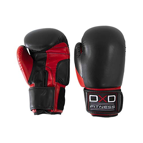 DxD Guantes de boxeo para entrenamiento y Muay Thai | Guantes de boxeo | Buenos para sacos de boxeo (medianos)