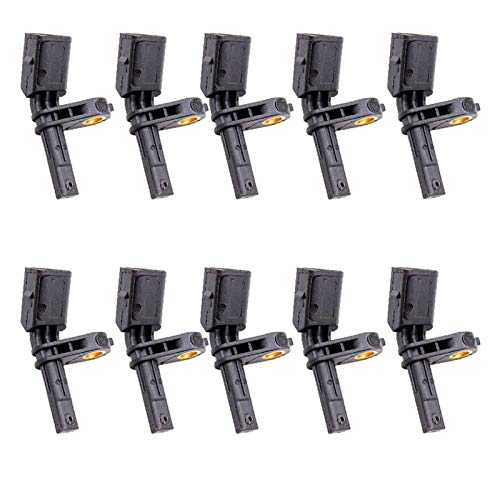 EMEI 10pcs Frontal Derecha Sensor De Velocidad De La Rueda Ajuste para EOS Passat B6 B7 Fit For Golf MK5 MK6 A3 TT Seat Toledo (Color : Black)