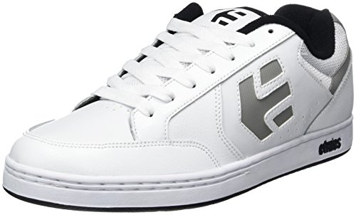 Etnies Swivel, Zapatos de Skateboard Hombre, Blanco (White/Grey/Black 126), 40 EU