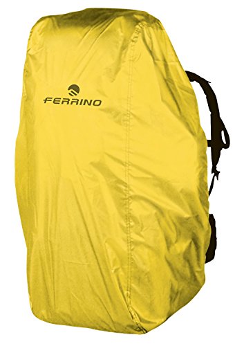 Ferrino - Waterproof Backpack Cover, Color Yellow, Talla 15-30 Liters