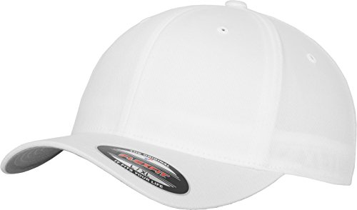 Flexfit Mütze Wooly Combed - Gorra de náutica, Color Blanco Roto, Talla DE: L/XL