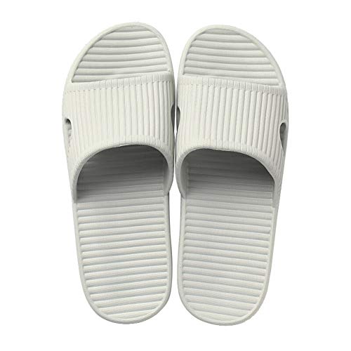 Flip Flop antideslizante zapatillas inferior grues Baño Casa De espesor inferior Pareja de baño inferior suave antideslizante Inicio Arrastre los deslizadores de los hombres ( Color : C , Size : XXL )