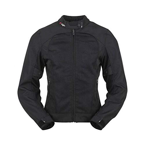 Furygan Gen Mist Lad Ev Chaqueta, Mujer, Noir, XS