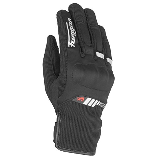 Furygan Jet Lady All S. Guantes, Mujer, Noir-Blanc, XS